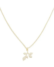 Magic Charm Leaf Necklace - Gold / One Size