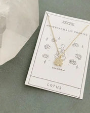 Magic Charm Lotus Necklace