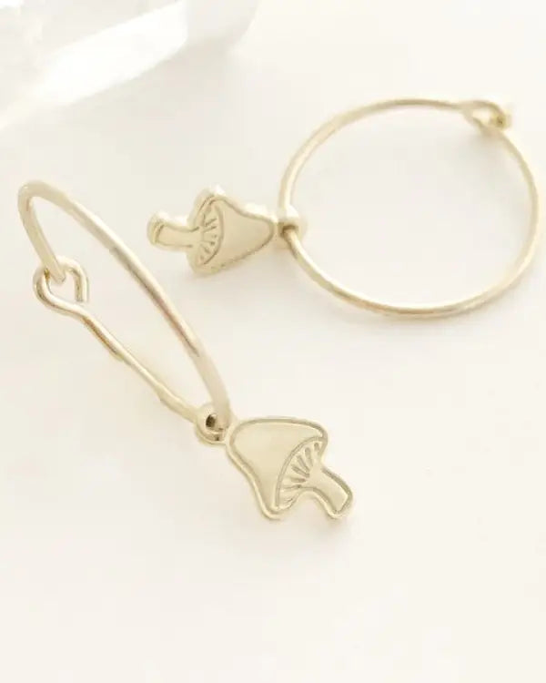 Magic Charm Mushroom Hoops