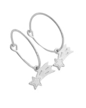 Magic Charm Shooting Star Hoops