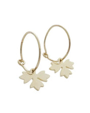 Magic Charm Sprout Hoops - Gold / One Size