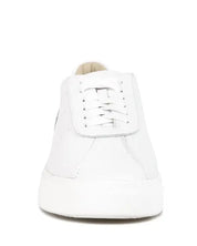 Magull Solid Lace Up Leather Sneakers