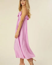 Maxi Dress With Ruffles