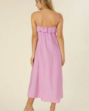 Maxi Dress With Ruffles