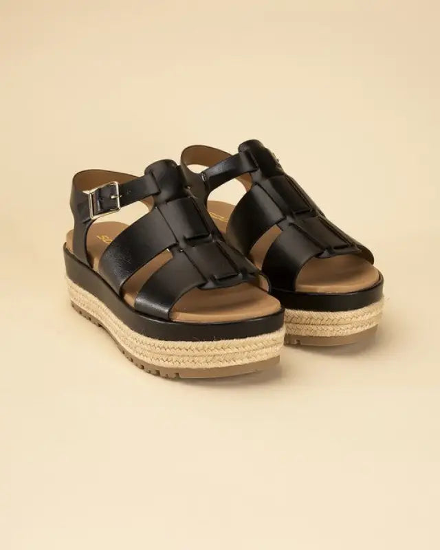 MCLEAN-S Espadrille Gladiator Sandals