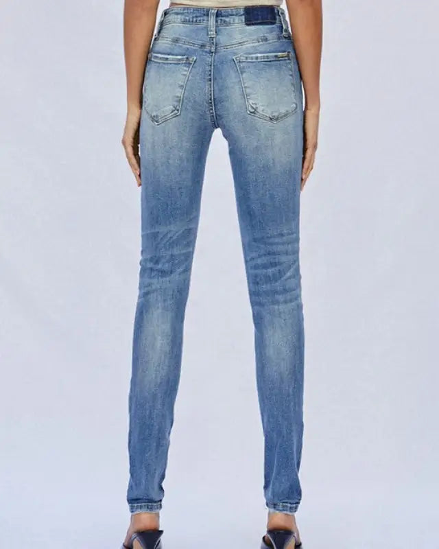 MID RISE FULL SKINNY JEANS