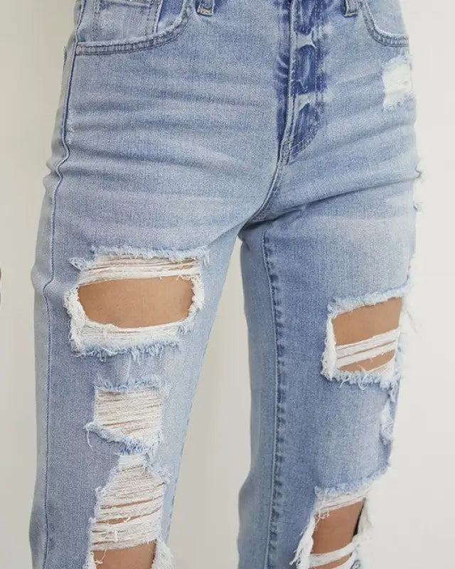 MID RISE SLIM BOYFRIEND JEANS