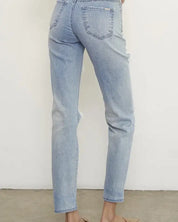 MID RISE SLIM BOYFRIEND JEANS