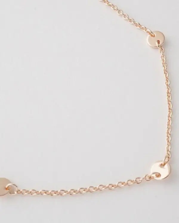 Milky Way Disc Chain Bracelet