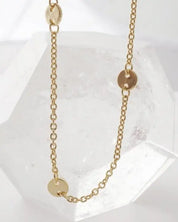 Milky Way Disc Chain Bracelet