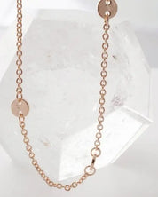 Milky Way Disc Chain Bracelet