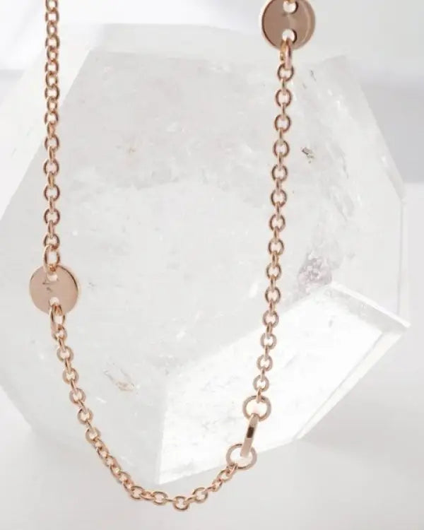 Milky Way Disc Chain Bracelet