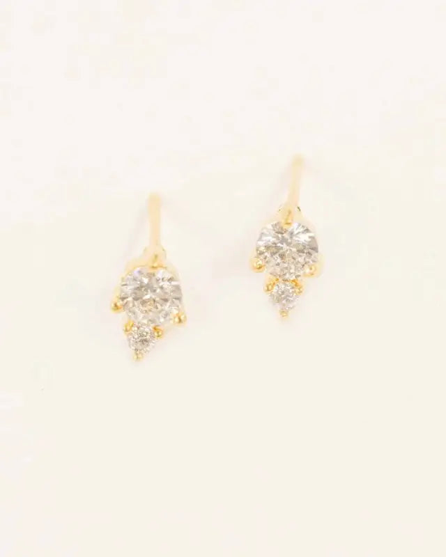 Mini Cluster Stud Earrings