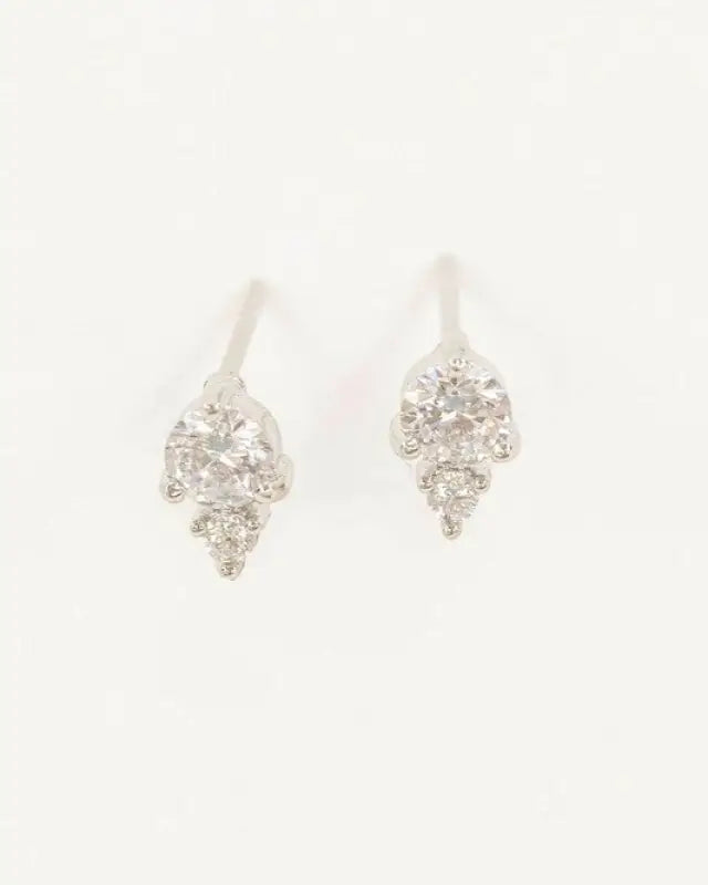 Mini Cluster Stud Earrings