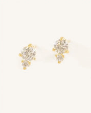 Mini Cluster Stud Earrings