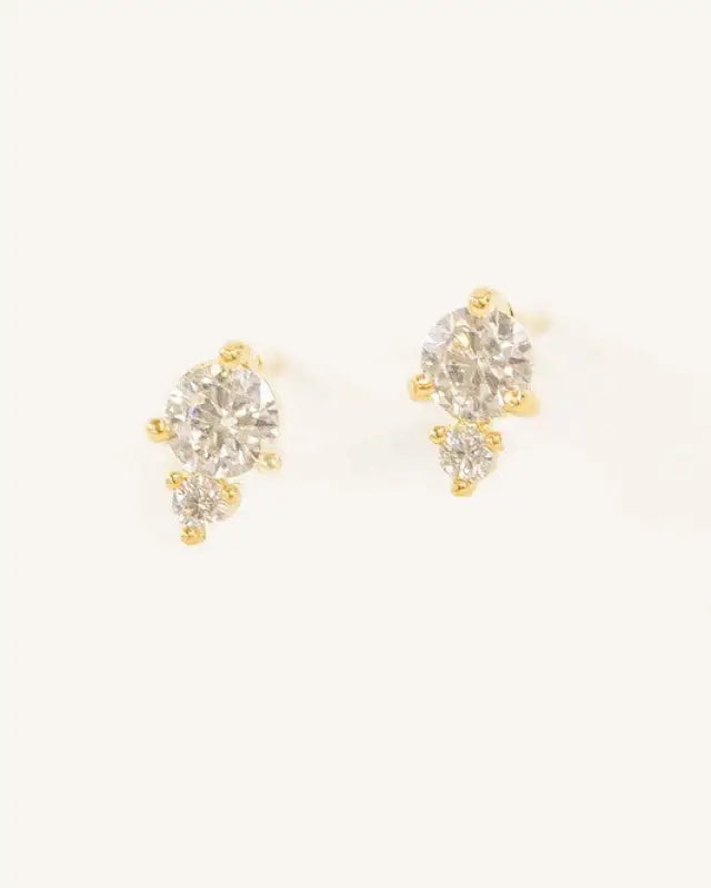 Mini Cluster Stud Earrings