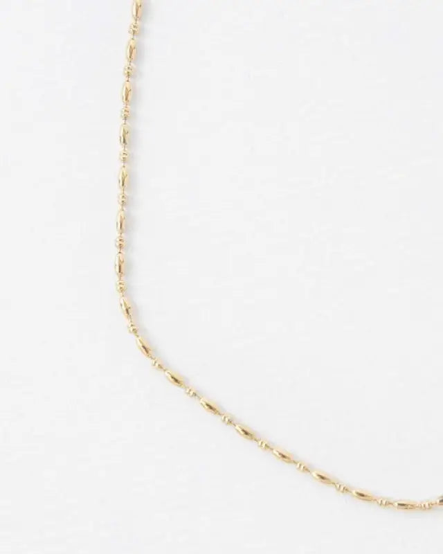 Mini Gold Bead Anklet - OS