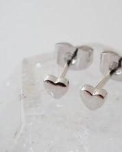 Mini Heart Stud Earrings