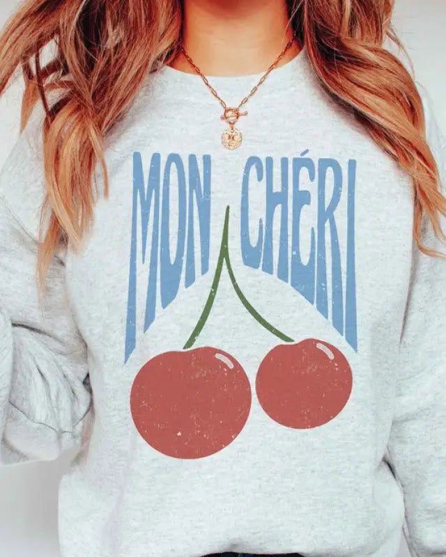 Mon Cherie Graphic Sweatshirt