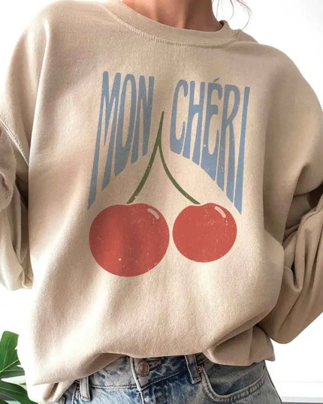 Mon Cherie Graphic Sweatshirt