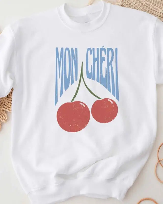 Mon Cherie Graphic Sweatshirt