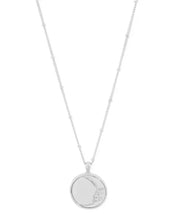 Moon Face Pendant Necklace