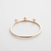 Morse Code Dotted Ring