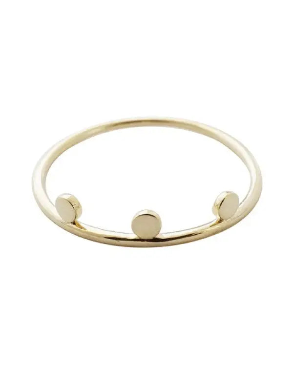 Morse Code Dotted Ring