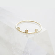 Morse Code Dotted Ring