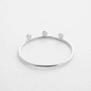 Morse Code Dotted Ring