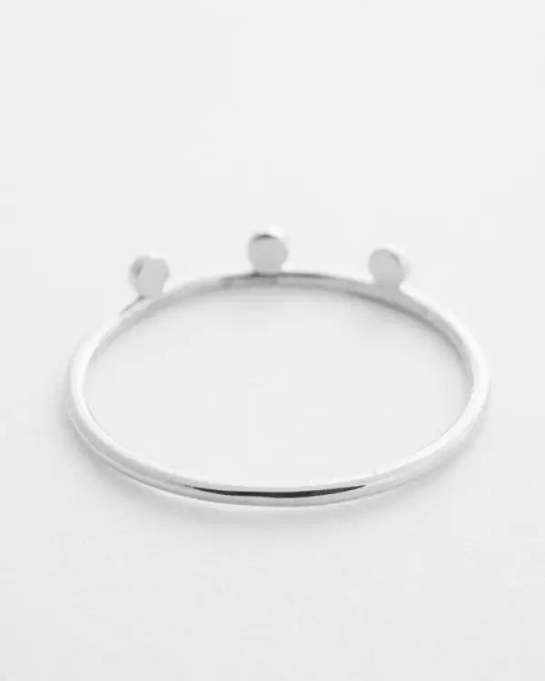 Morse Code Dotted Ring