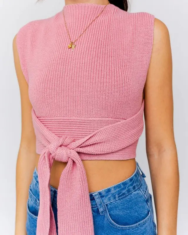 Multi-Tie/Convertible Sweater Tank