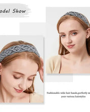 N E W C O L O R S Boho Crochet Elastic Head Wrap