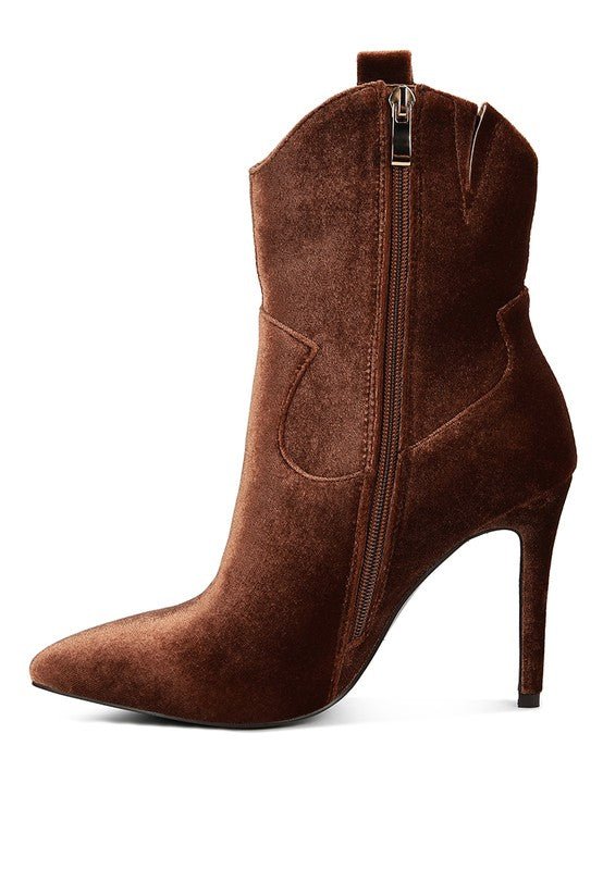 Nat Love Velvet Cow Girl Boot