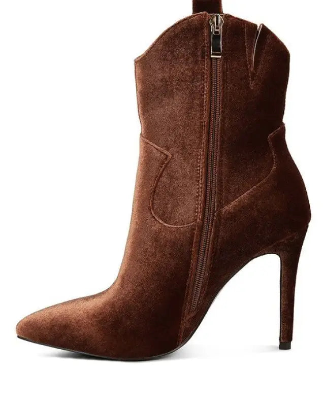 Nat Love Velvet Cow Girl Boot