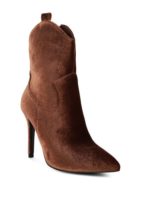 Nat Love Velvet Cow Girl Boot