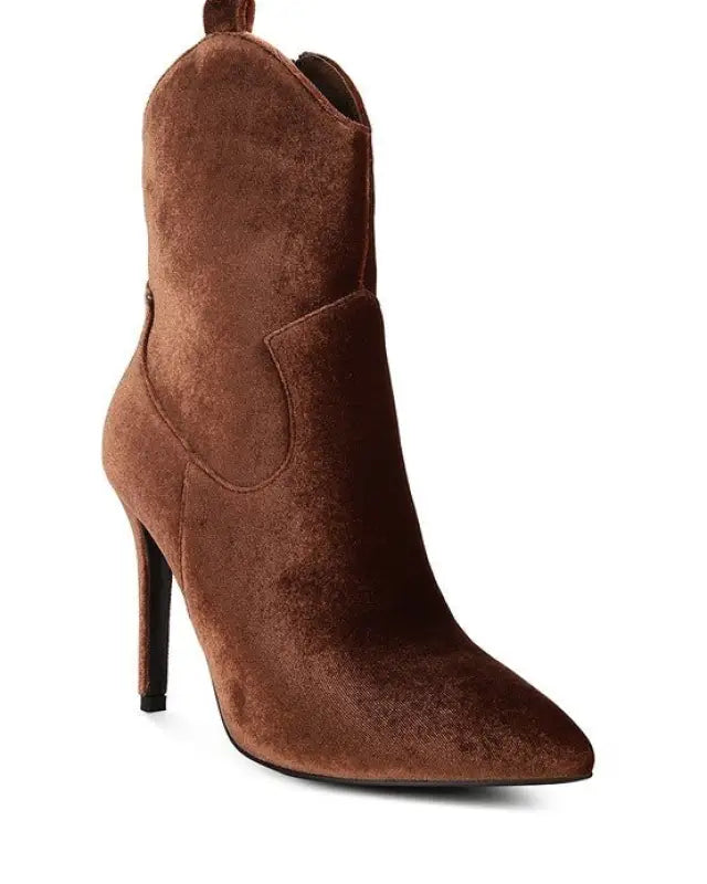 Nat Love Velvet Cow Girl Boot