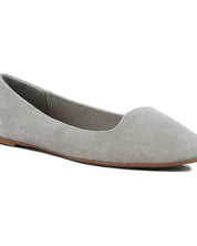 Natalya Microfiber Ballet Flats