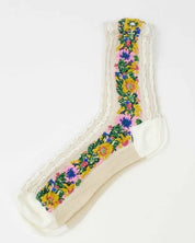 Noble Floral Beauty Socks