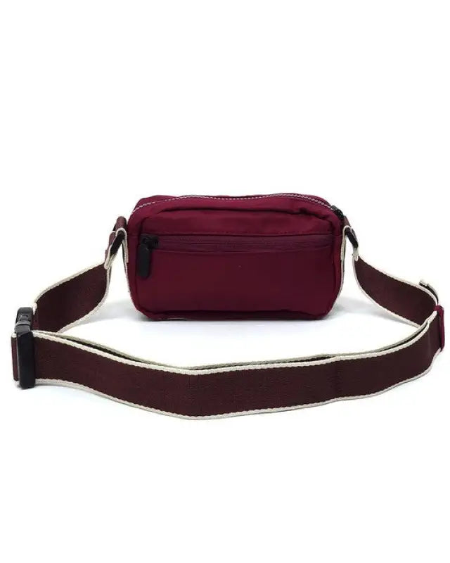 Nylon Fanny Pack Crossbody Bag