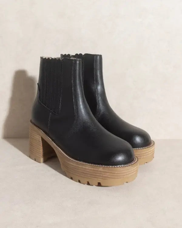 OASIS SOCIETY Aubrey - Platform Paneled Boots