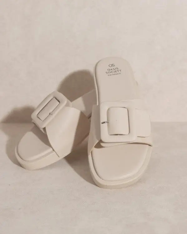 OASIS SOCIETY Daisy - Single Buckle Slide