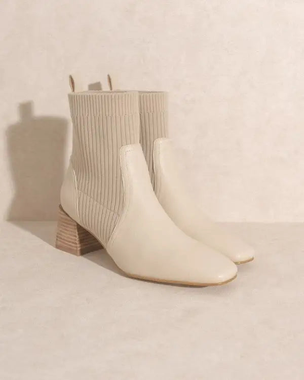 OASIS SOCIETY Geraldine - Sock Bootie BEIGE / 6