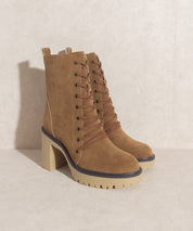 OASIS SOCIETY Jenna - Platform Military Boots