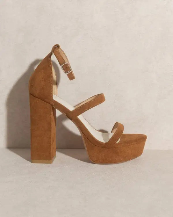 Oasis Society Raelynn - Suede Platform Heels