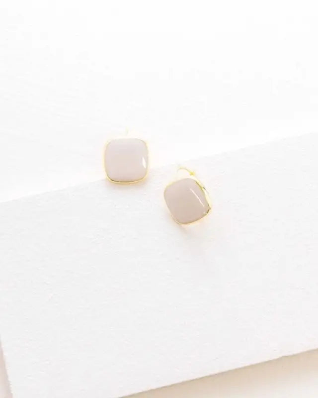 On the Go Hook Earrings 14K - Blush / OS