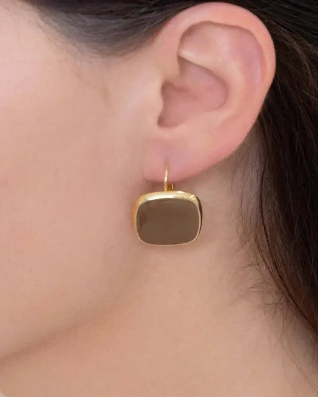 On the Go Hook Earrings 14K