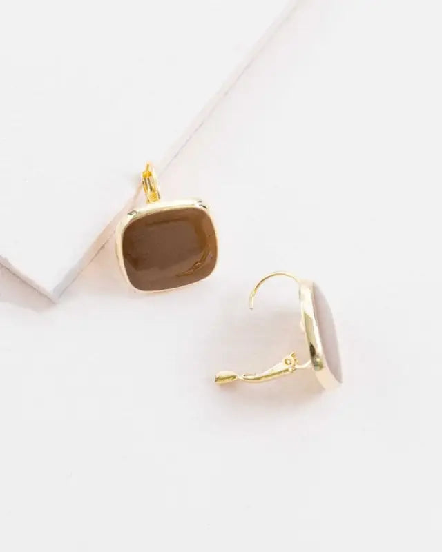 On the Go Hook Earrings 14K