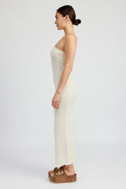 One Shoulder Maxi Dress