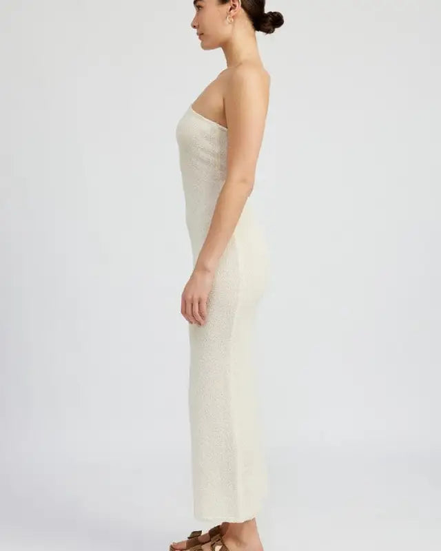 One Shoulder Maxi Dress